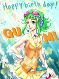 Happy birth day GUMI