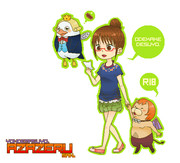 お出かけですよ。