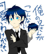 【歌い手】青エク×俺妹描いてみた