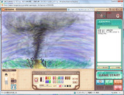 お絵かきの森で一人寂しく