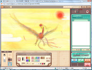 お絵かきの森で一人寂しく