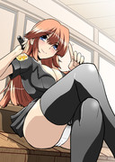 ここから先へは通しませんっ！