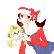 コトネとジラーチ。