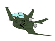 DFA-03 ドップ（ジオン軍標準カラー）