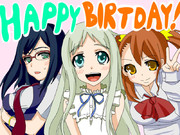 【誕生日プレゼント】あの花３人娘