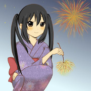 あずにゃん花火