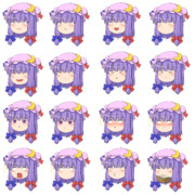 ゆっくりパチュリー ニコニコ静画 イラスト