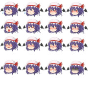 ゆっくりレミリア追加表情集１