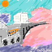 中央線 ニコニコ静画 イラスト