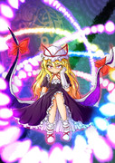 紫奥義 弾幕結界 ニコニコ静画 イラスト