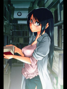 そのぶ厚い本の背表紙で