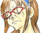 真希波・マリ・イラストリアスのメガネ？