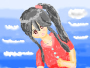 ふぅちゃんさんをぺたぺた描いてみた