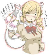 キュゥべぇとマミさん