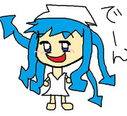 【うろ覚え】イカ娘【描いてみた】