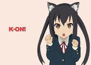 マウスとペイントであずにゃんらしきもの