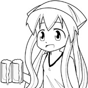 ステッカー素材　イカ娘