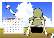 戦勇。魔族カレンダー！8月 