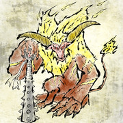 ラージャン　描いてみた