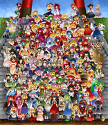 東方集合絵 ニコニコ静画 イラスト