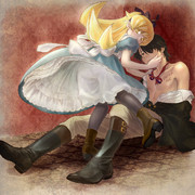 化物語×不思議の国のアリス