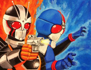 【ロボ・バイオ】悲しみと怒りの王子描いてみた【てつを】