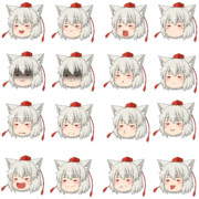 Larryさん要望椛ジト目集