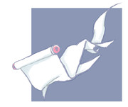 一反木綿 ニコニコ静画 イラスト