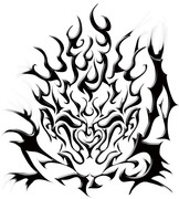 生放送中にリスナーサムネロゴ作る為の練習に落書きした２