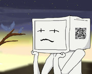 『白やまだ』を描こうとしたら『白いヤマー・ダダ』になってしまった件。