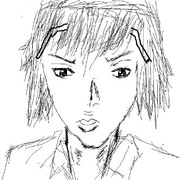 ハンター×ハンターの３１２話のあのシーンが面白かったのでついつい落書きしてしまった。