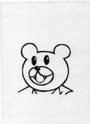 切り絵で鷹の爪のはかせを切ってみた☆