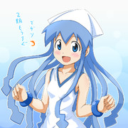 イカ娘を描きなおしてみた