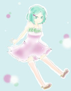 友達が描いた線画を塗ってみた【塗り絵】