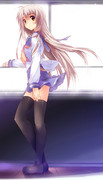 双海詩音 ニコニコ静画 イラスト