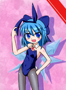 ⑨月なので毎日チルノを描くことにした。8日目