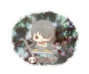 お化け屋敷の吸血鬼