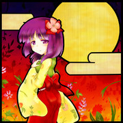 和風な阿求さん。