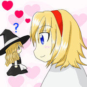 アリス＆魔理沙(人形)