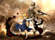 〔COD×東方〕東方呼任務；黒作戦