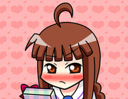 里香ちゃんからプレゼントがあるようです