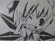 チルノ　切り絵