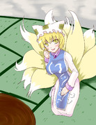 藍さまの耳掃除