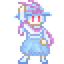 ドット絵で衣玖さん