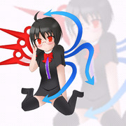 メガネをかけさせた