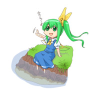 手を振る大ちゃん