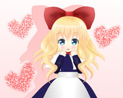 アリスちゃんのお人形も頑張って！