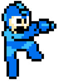 【ペイント】ジャンプバスター【初代ロックマン】