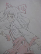 トレス画ですが、応援！