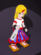 勇儀姐さんが元気ないのでお酒を与えてみた。